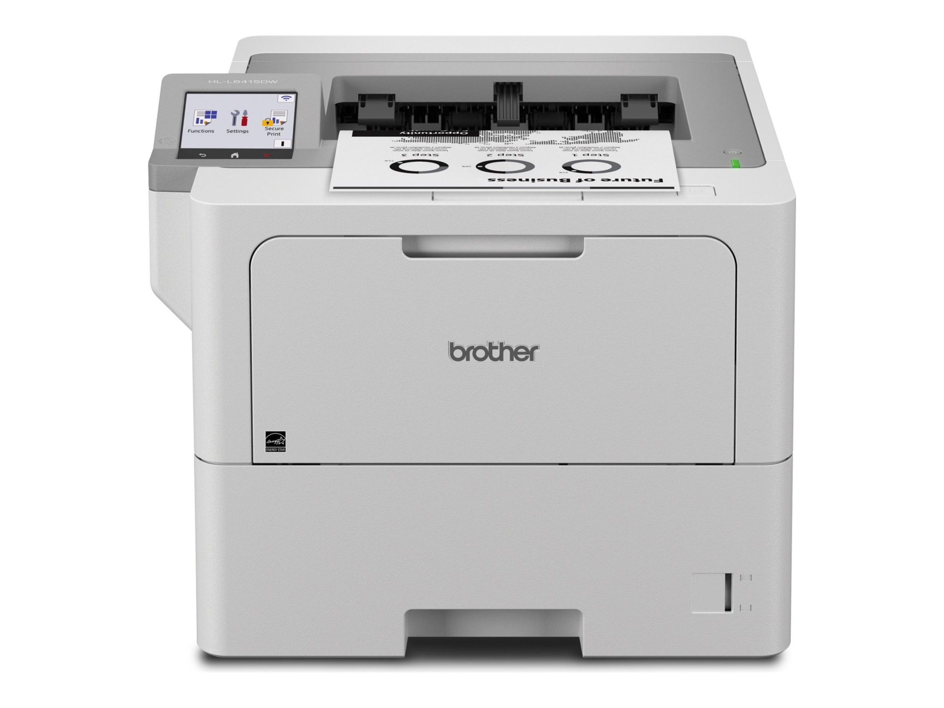 Brother HL-L6415DW Desktop Wireless Laser Monochrome Printer 