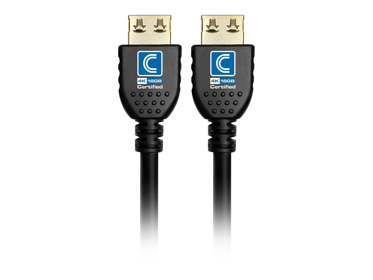 Comprehensive NanoFlex Pro AV/IT Integrator Series HDMI cable with Ethernet - 3 ft