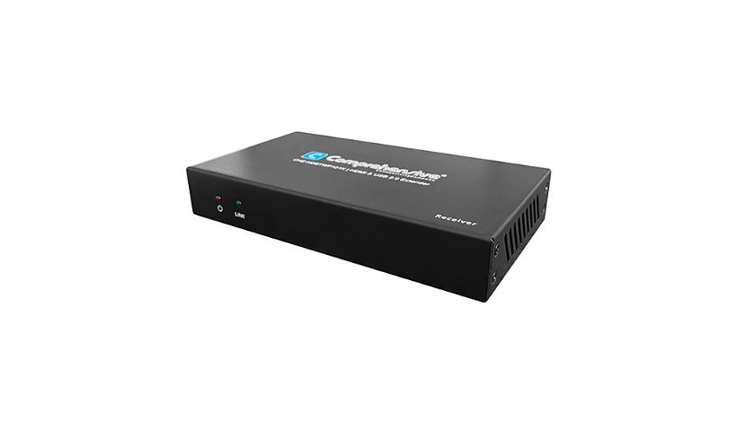 Comprehensive Pro AV/IT Integrator Series HDBaseT 4K 18G Single Gang HDMI,USB 2.0 and Audio Wall Plate Extender Kit