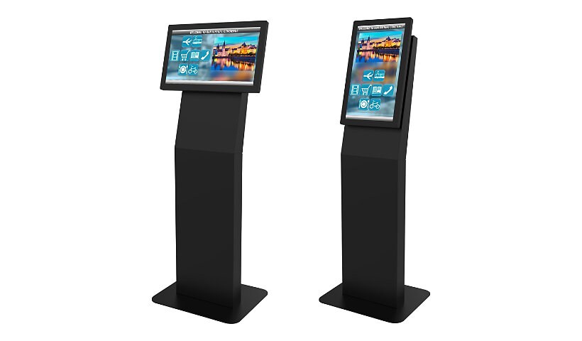 Peerless-AV KIP522-EUK stand - for LCD display - gloss black - TAA Compliant
