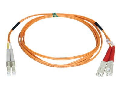Tripp Lite 50M Duplex Multimode 50/125 Fiber Optic Patch Cable LC/SC 164' 1