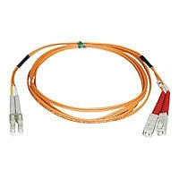 Tripp Lite 50M Duplex Multimode 50/125 Fiber Optic Patch Cable LC/SC 164' 164ft 50 Meter - patch cable - 50 m - orange