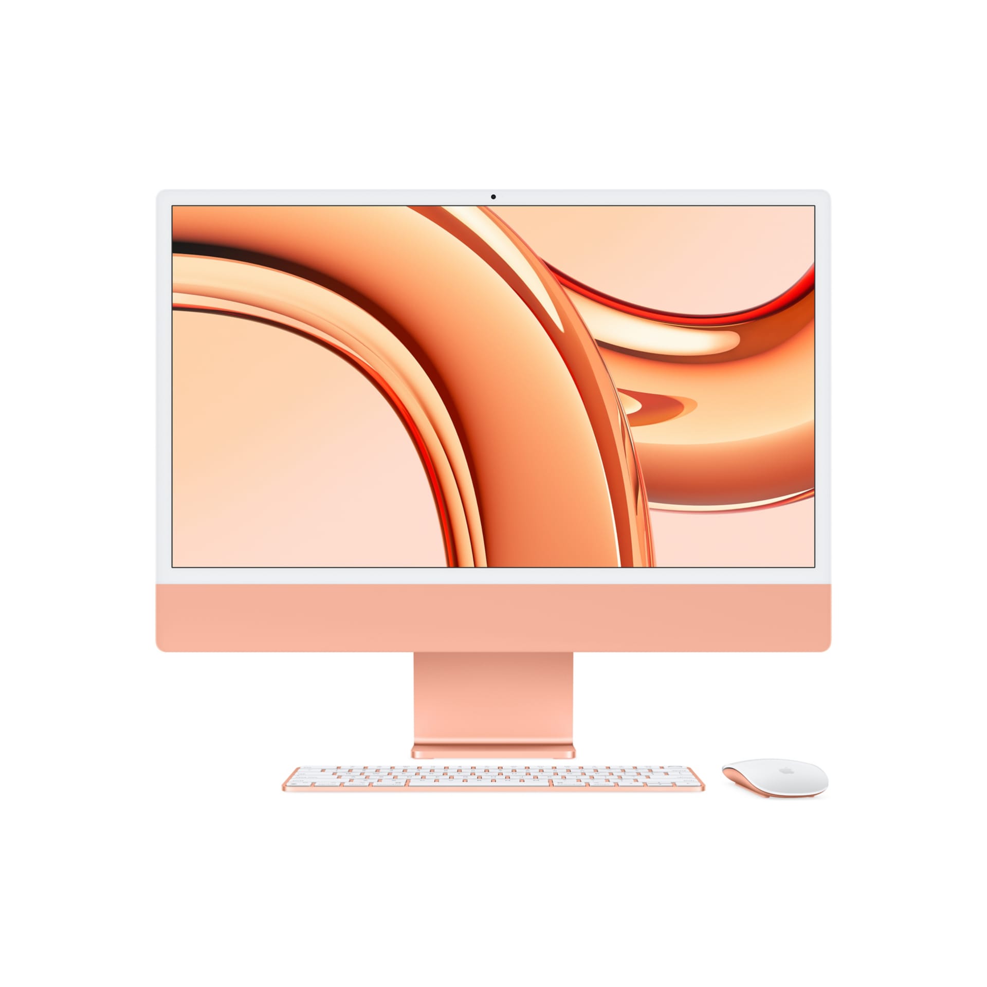 Apple iMac - 4.5K Retina Display - 24" - M3 - 8-core CPU - 10-core GPU - 8 GB RAM - 512 GB SSD - Orange