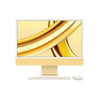 Apple iMac - 4.5K Retina Display - 24" - M3 - 8-core CPU - 10-core GPU - 8 GB RAM - 1 TB SSD - Yellow