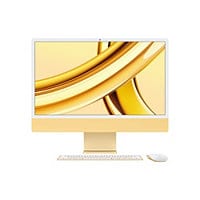 Apple iMac - 4.5K Retina Display - 24" - M3 - 8-core CPU - 10-core GPU - 16 GB RAM - 256 GB SSD - Yellow