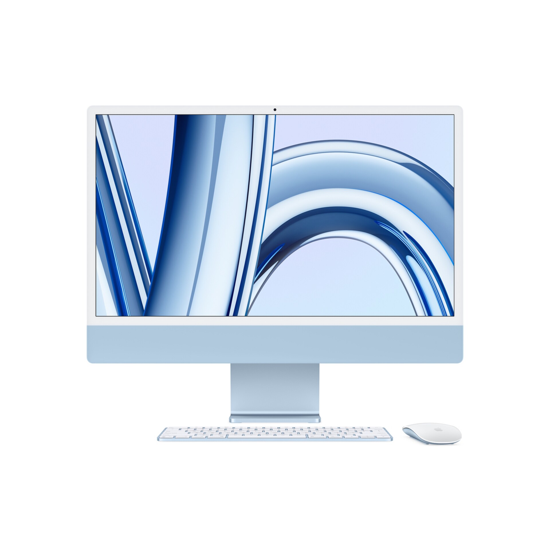 Apple iMac - 4.5K Retina Display - 24" - M3 - 8-core CPU - 10-core GPU - 24 GB RAM - 256 GB SSD - Blue