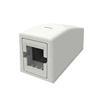 CommScope Single Port Universal Surface Mount Box - Electrical White