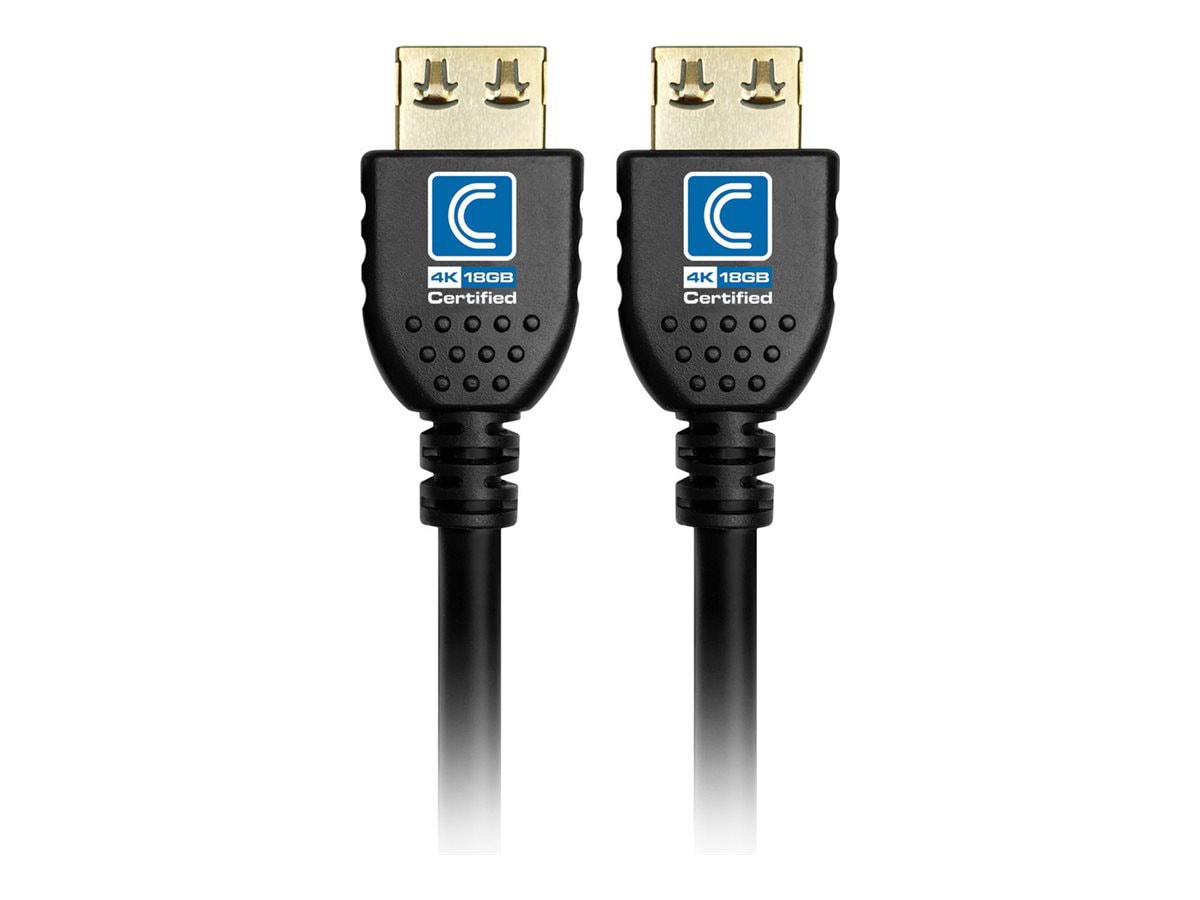Comprehensive NanoFlex Pro AV/IT Integrator Series HDMI cable with Ethernet - 1.5 ft