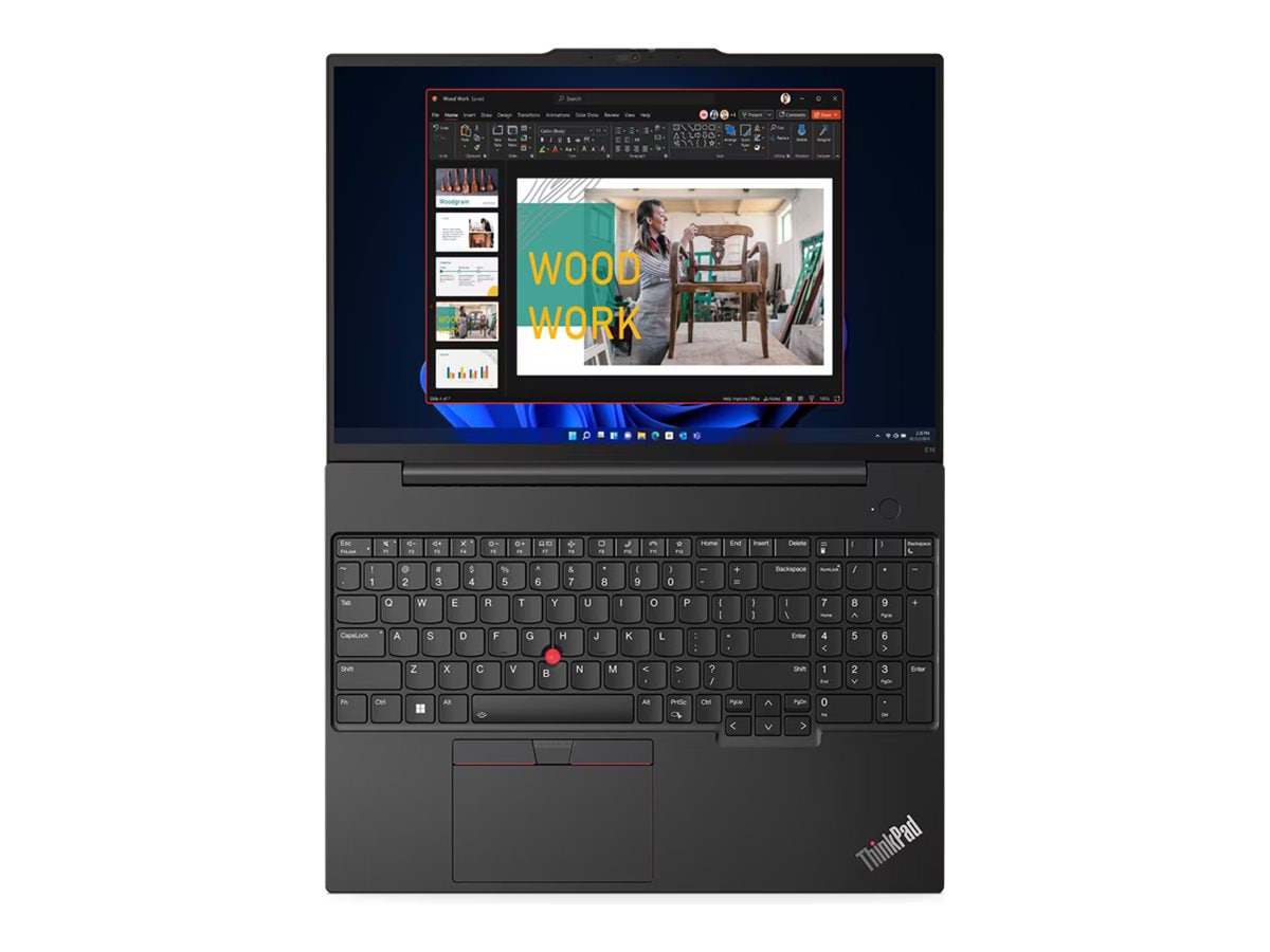 Lenovo ThinkPad E16 Gen 1 - 16" - AMD Ryzen 5 - 7530U - 16 GB RAM - 256 GB SSD - French