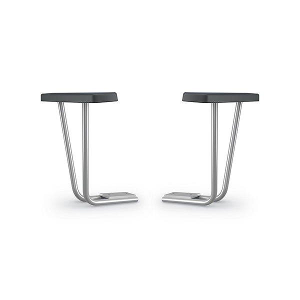 MooreCo Arms with Pads and Screws for Akt 5-Star Chair - Black