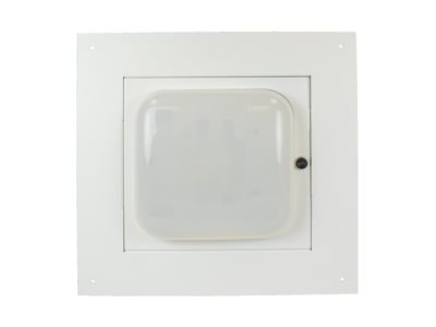 Ventev Wi-Fi Hard Lid Ceiling Mount Enclosure with Interchangeable Door and AP Cover- Semi-Transparent