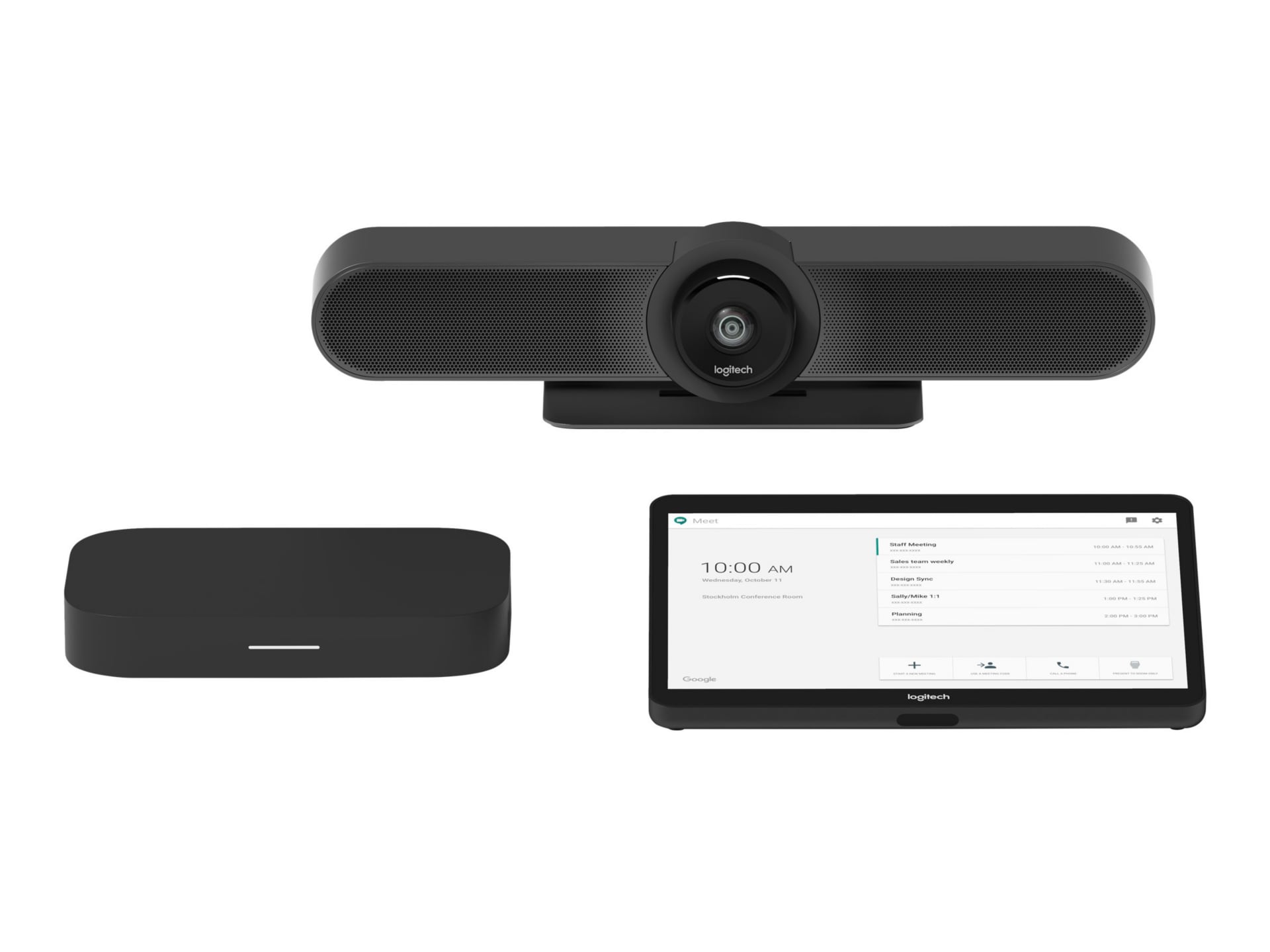 Logitech Room Solutions for Google Meet Small - video conferencing kit