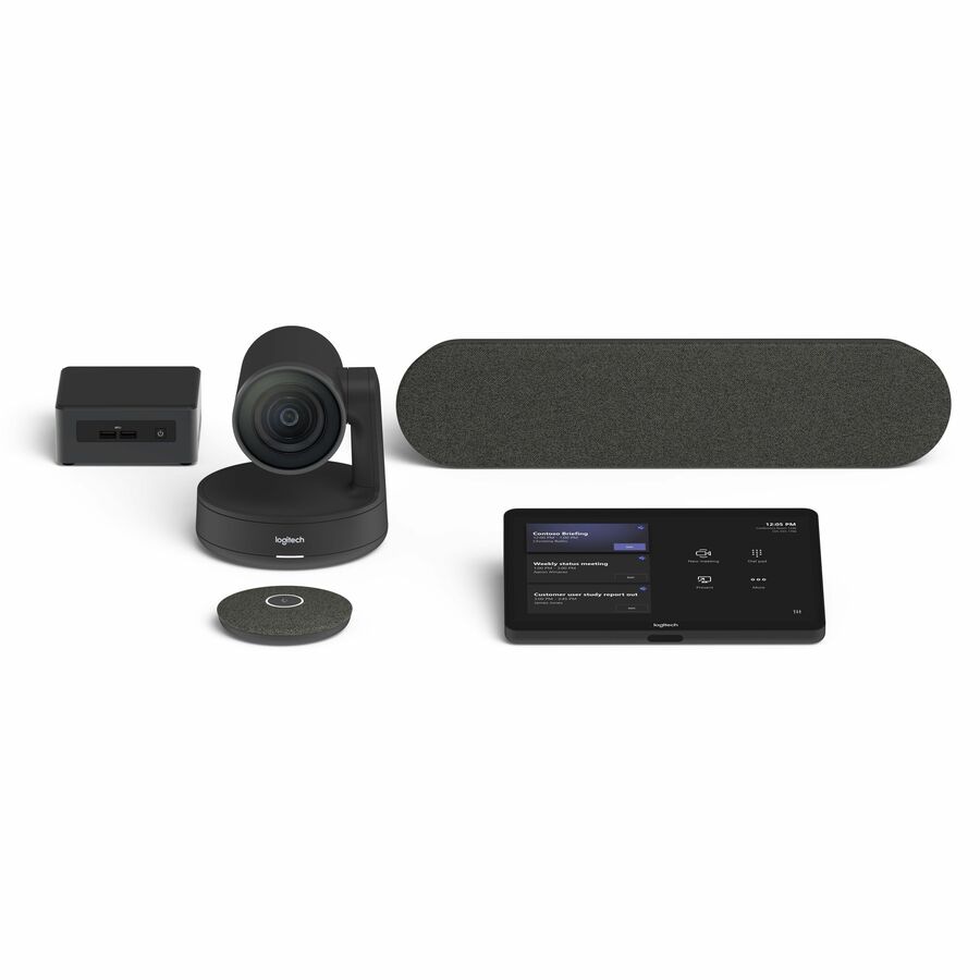 Logitech Medium Microsoft Teams Rooms on Windows with Tap + Rally System +