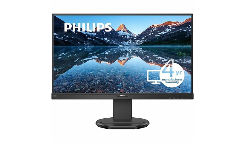 PHILIPS 273B9 - 27" Monitor, LED, FHD (1920x1080), VGA, HDMI, DP, USB-C, USB-Hub, EPEAT, 4 Year Manufacturer Warranty
