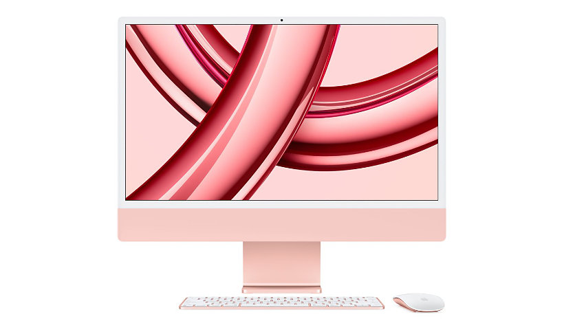 Apple iMac with 4.5K Retina display - tout-en-un - M3 - 8 Go - SSD 512 Go - LED 24" - Français canadien
