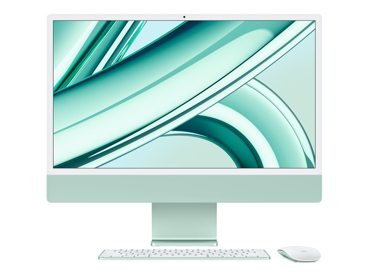Apple iMac with 4.5K Retina display - all-in-one - M3 - 8 GB - SSD 512 GB - LED 24" - Canadian French