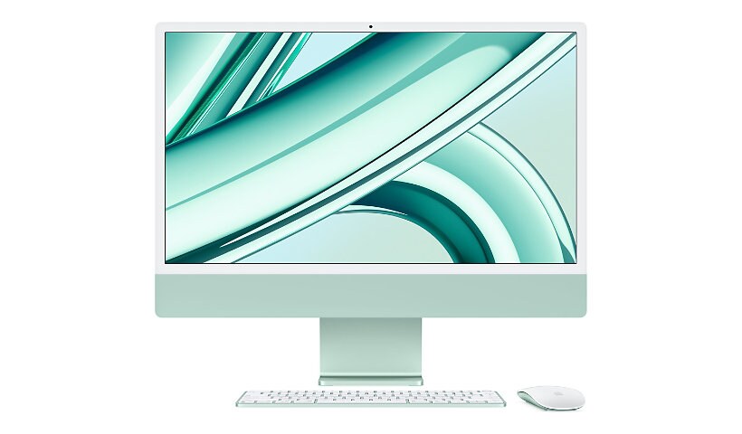 Apple iMac with 4.5K Retina display - all-in-one - M3 - 8 GB - SSD 256 GB - LED 24" - US