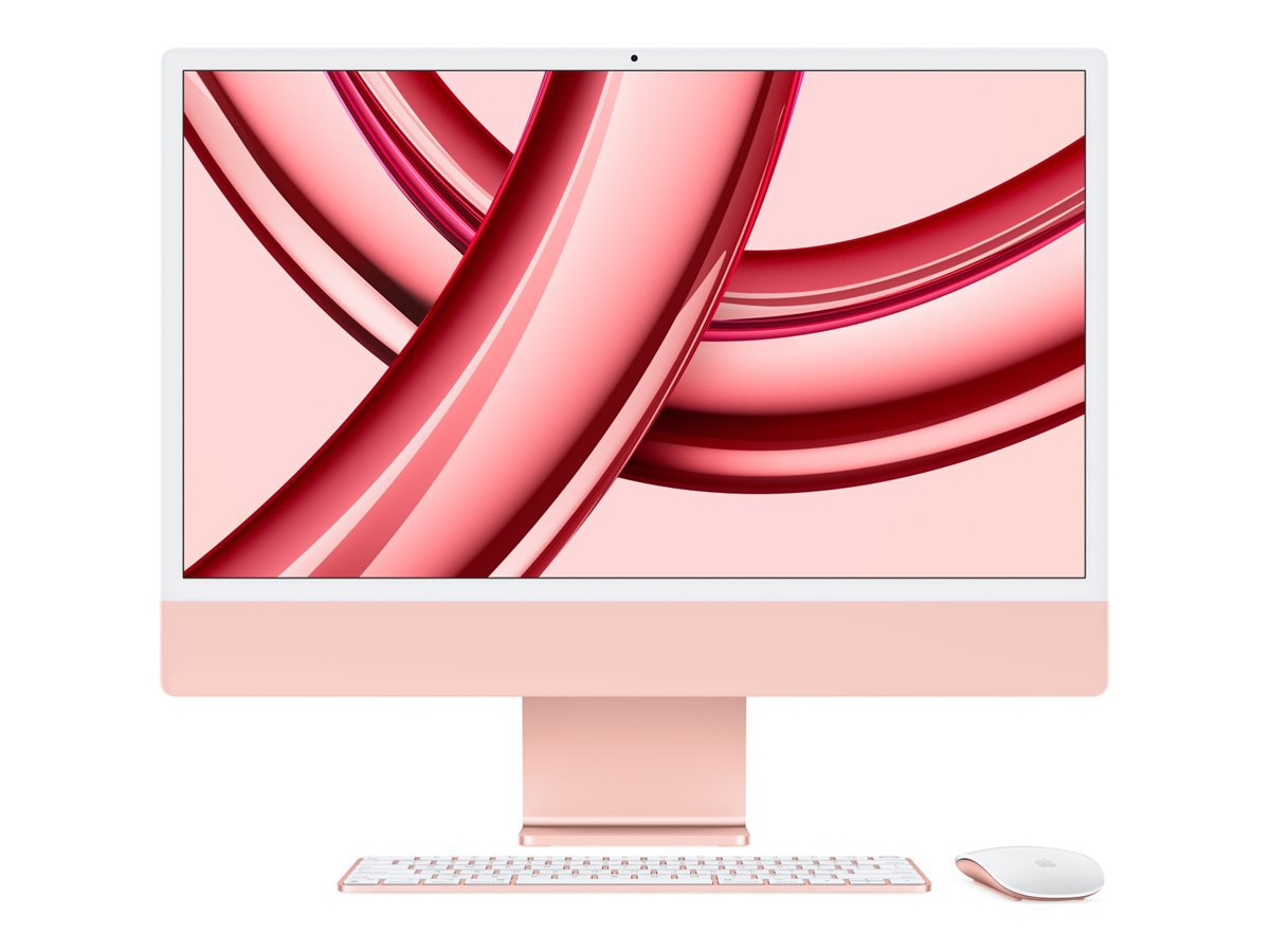 Apple iMac with 4.5K Retina display - all-in-one M3 - 8 GB - SSD 256 GB - LED 24" - Canadian French