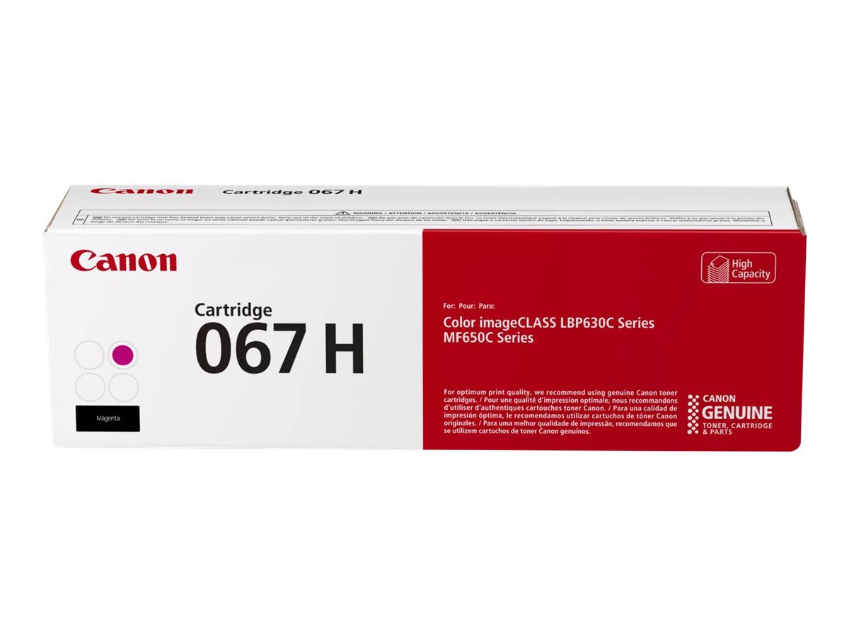 Canon 067 H - haute capacité - magenta - original - cartouche de toner