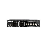 QNAP 16-Port 10GbE SFP+ Layer 2 Web Managed Switch