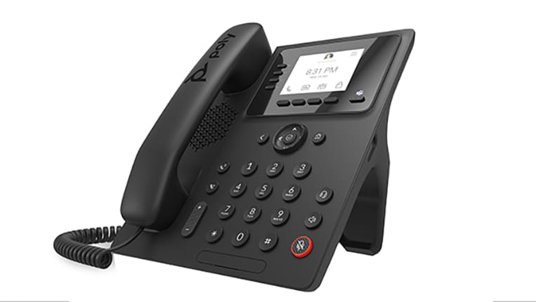 HP Poly CCX 350 BMP Entry-Level IP Desk Phone