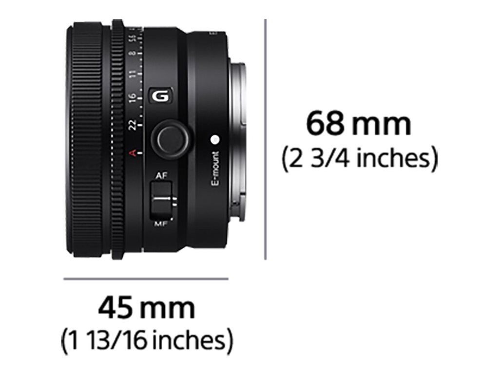 Sony SEL24F28G - wide-angle lens - 24 mm