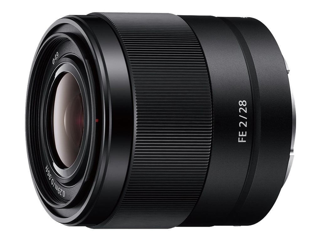 Sony SEL28F20 - wide-angle lens - 28 mm