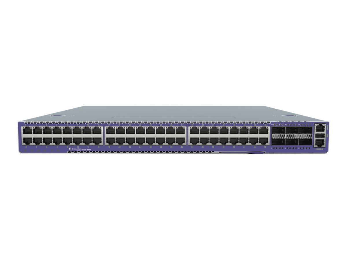 Extreme Networks 8520-48XT-6C - switch - 48 ports - managed - rack-mountable