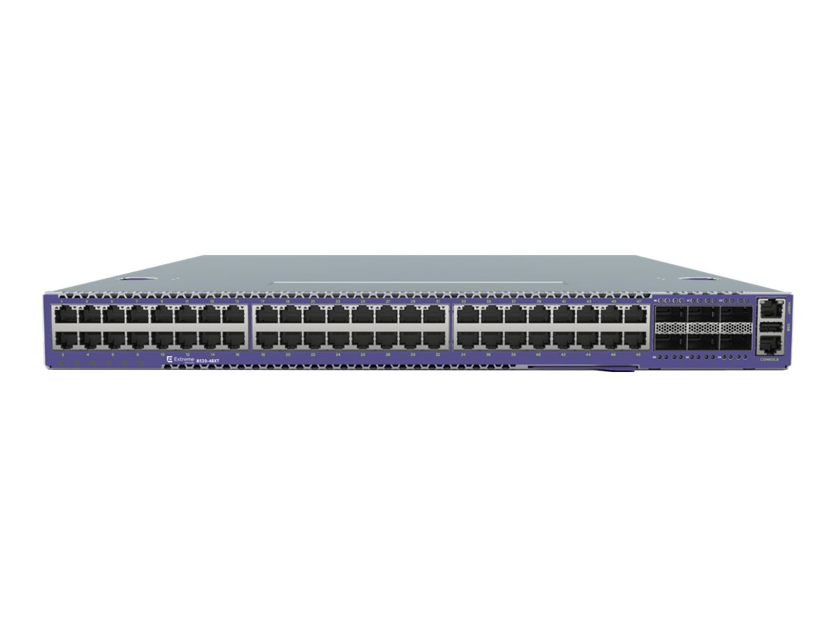 Extreme Networks 8520-48XT-6C - switch - 48 ports - managed - rack-mountable