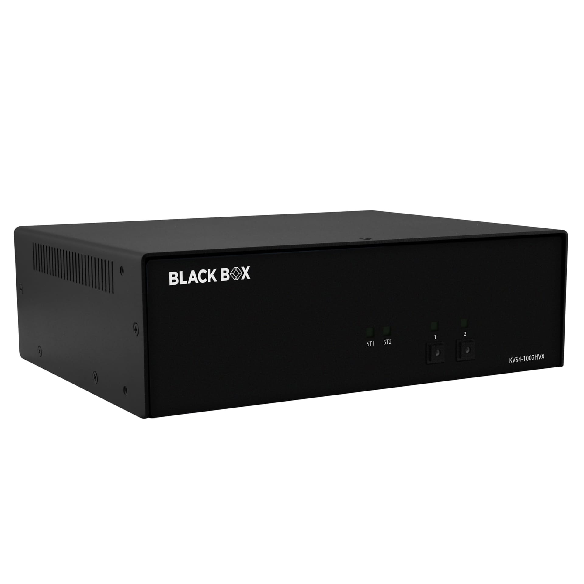 Black Box Secure KVM Switch, NIAP 4.0 - 2-Port, SH, FlexPort HDMI/DP CAC