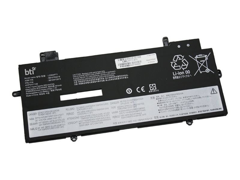 BTI - notebook battery - Li-Ion - 3690 mAh - 57 Wh