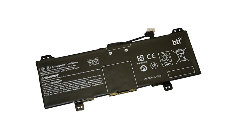 BTI - notebook battery - Li-pol - 6142 mAh - 47 Wh