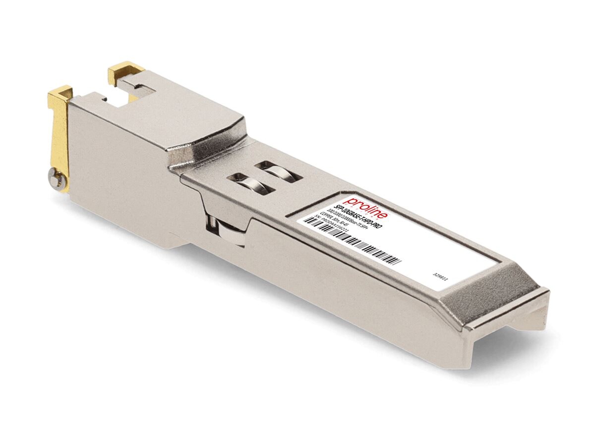 Proline HP Compatible TAA 10GBase-TX SFP+ Transceiver (Copper, 30m, RJ-45, 0 to 70C)