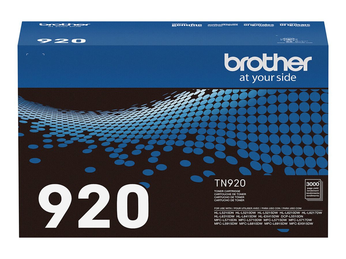 Brother TN920 - black - original - toner cartridge