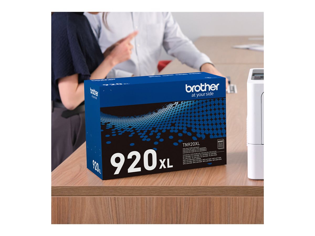 Thumbnail 3 of 5 for Brother TN920XL - High Yield - black - original - toner cartridge