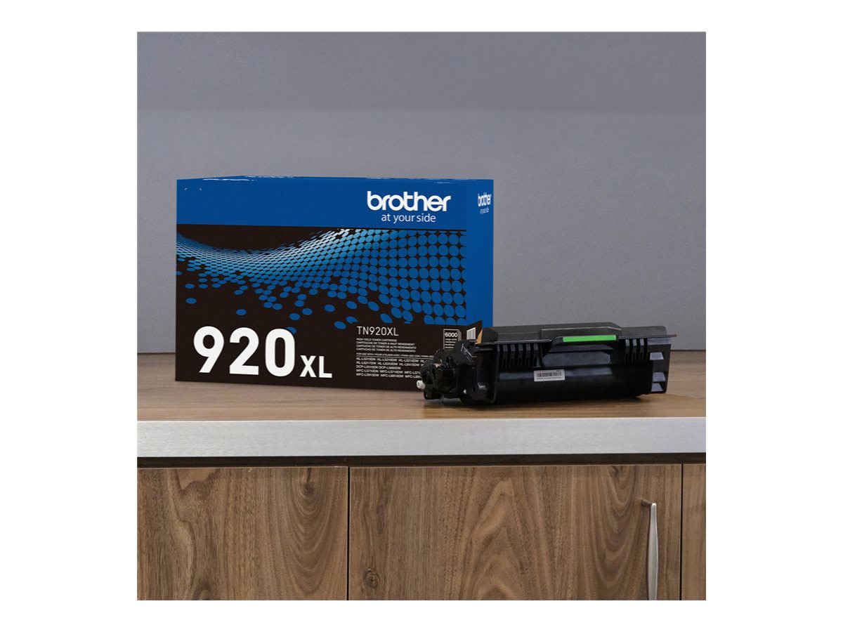 Thumbnail 4 of 5 for Brother TN920XL - High Yield - black - original - toner cartridge