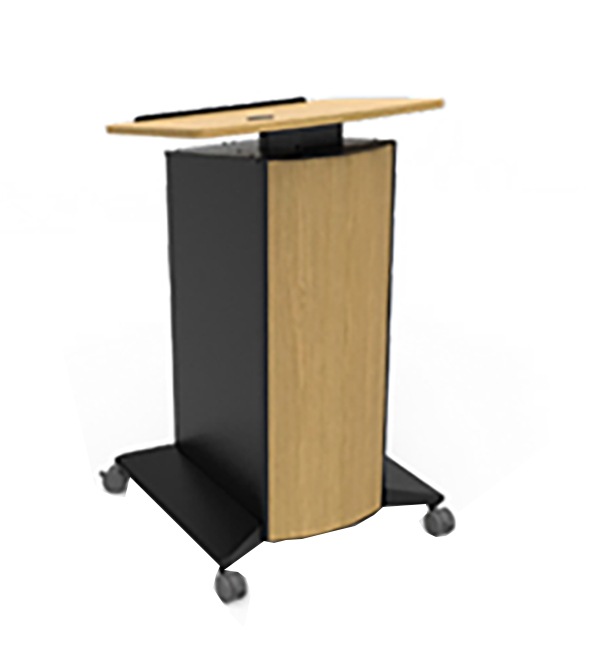 Spectrum Adjustable Height SLIM Lectern - Element Edge
