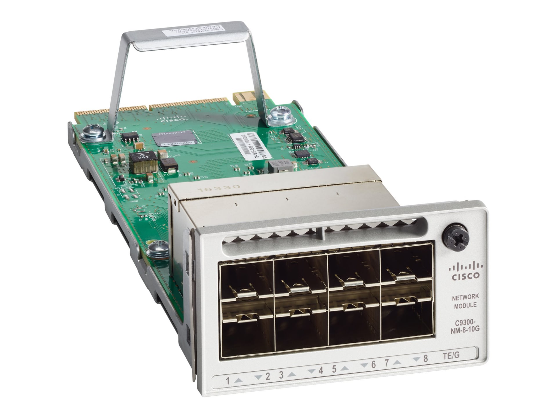 Cisco Meraki - module d'extension - Gigabit Ethernet / 10 Gigabit SFP+ x 8