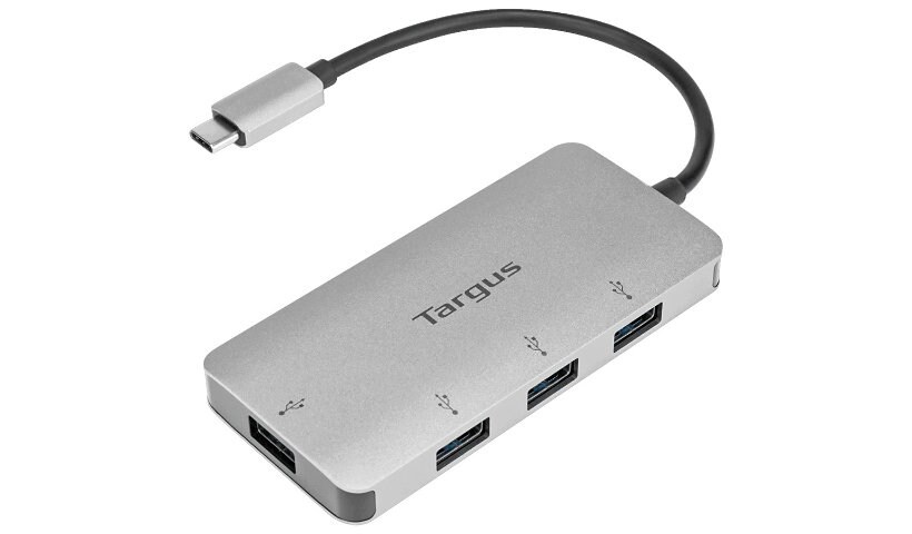 Targus USB-C Multi-Port Hub (3.1 Gen 1 5Gbps 4x USB-A)