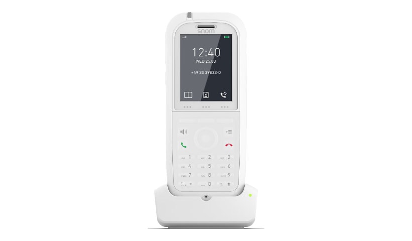 snom M90 - cordless extension handset with caller ID