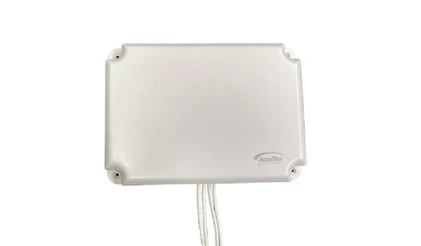 AccelTex 2.4/5GHz 7dBi 4 Element Dual Band Indoor/Outdoor Patch Antenna for Access Point