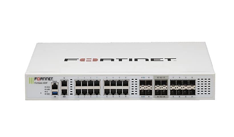 Fortinet FortiGate 401F Security Appliance with 1 Year FortiCare Premium and FortiGuard Enterprise Protection
