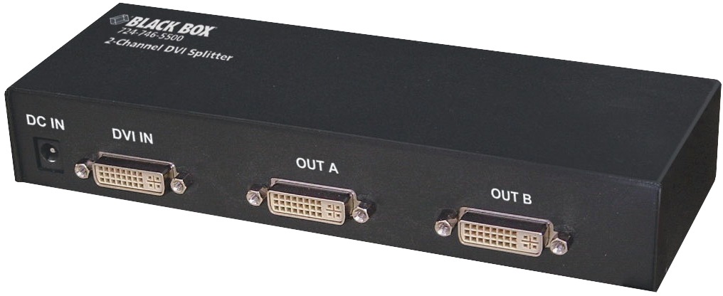 Black Box Digital Visual Interface (DVI) Splitters - 2 ports