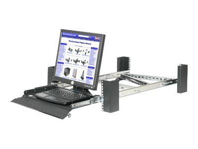 RackSolutions rack monitor / keyboard shelf - 2U