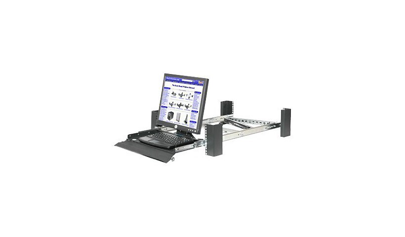 RackSolutions rack monitor / keyboard shelf - 2U