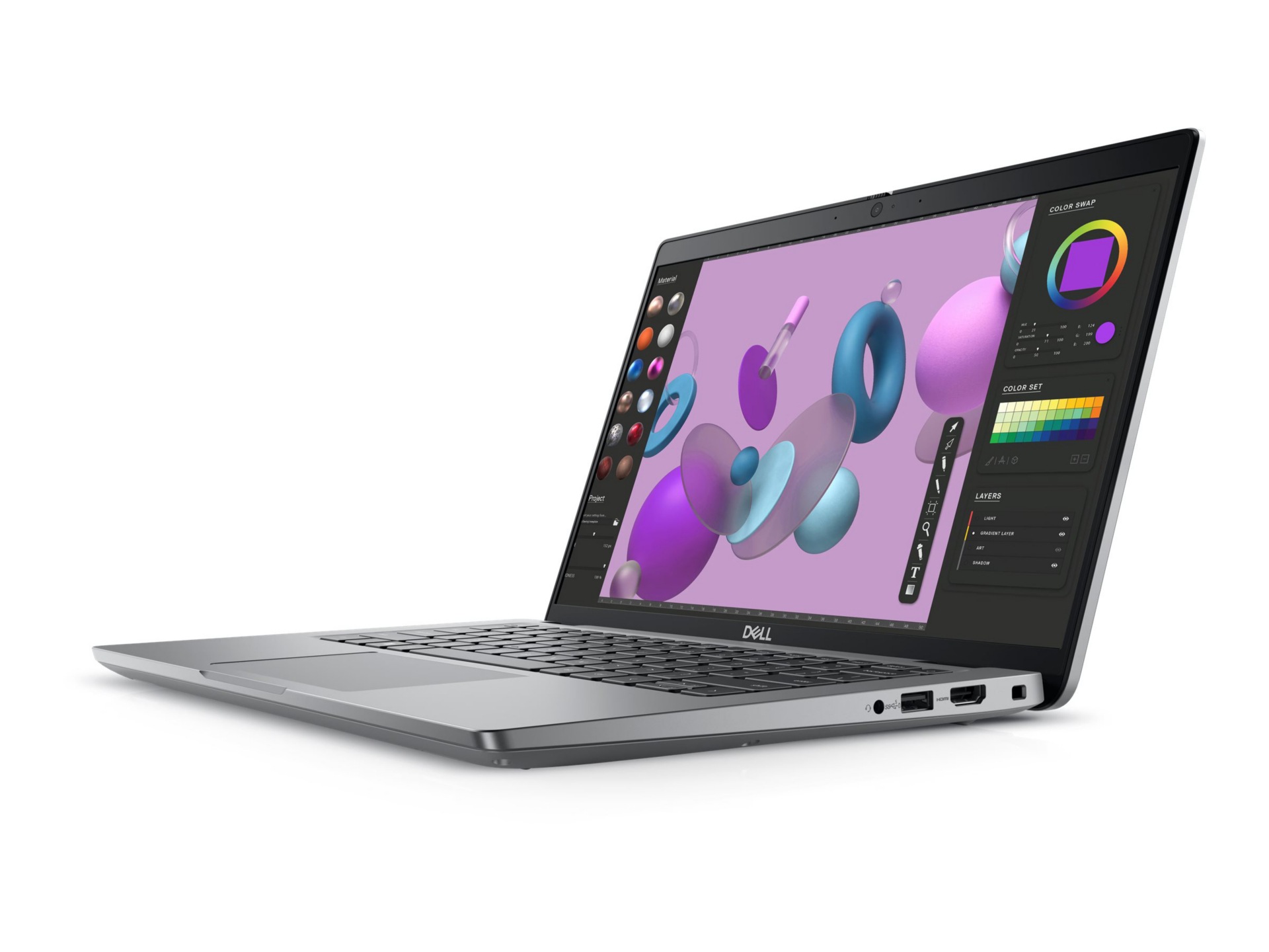 Dell Precision 3480 - 14" - Intel Core i5 - 1350P - vPro Enterprise - 16 GB RAM - 512 GB SSD