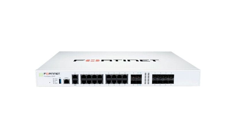 Fortinet FortiGate 201F - security appliance - with 1 year FortiCare Premium Support + 1 year FortiGuard Enterprise