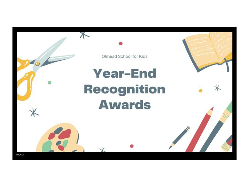 Avocor AVR-4310 R Series - 43" LED-backlit LCD display - 4K - for education / business