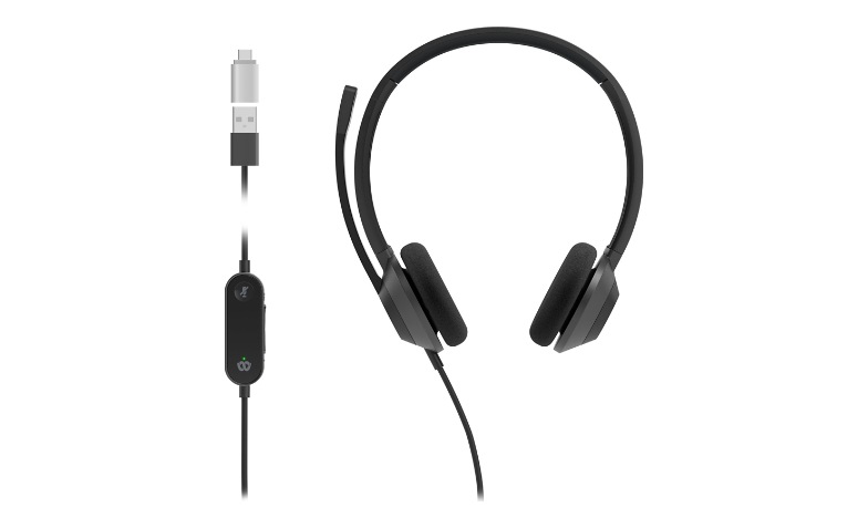 Cisco Headset 322 - headset - HS-W-322-C-USBC - Wired