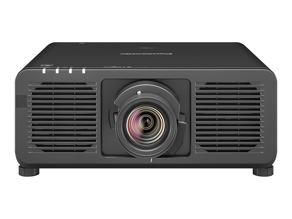 Panasonic PT-REZ12LBU7 - DLP projector - no lens - LAN - black